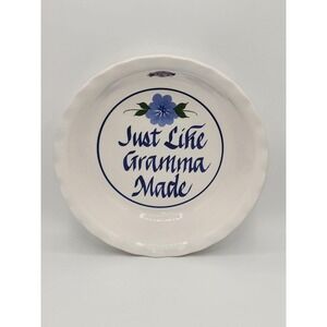 Clay Design Pottery Ceramic Just Like Gramma Made Serving Bowl Made In USA 1994